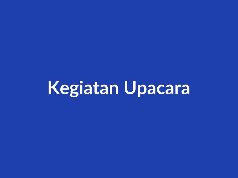 Upacara Bendera Senin Pagi Berjalan Khidmat